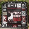 Hunting Quilt Blanket Ver 34  Quilt